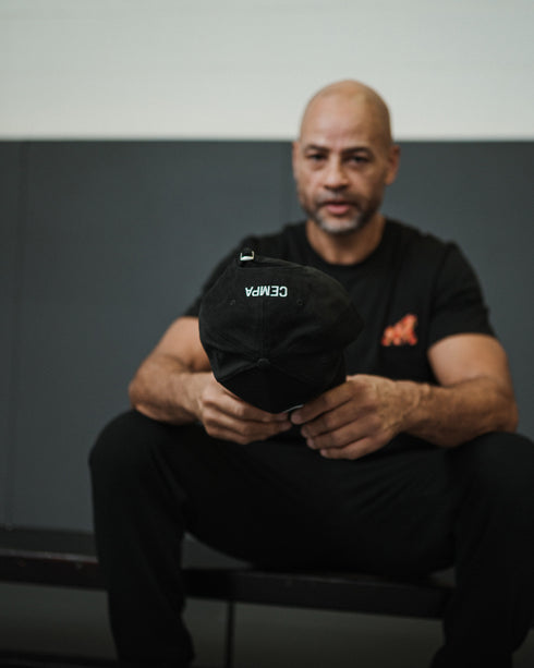 Black 3D Gorilla Embroidered Baseball Cap - Unisex