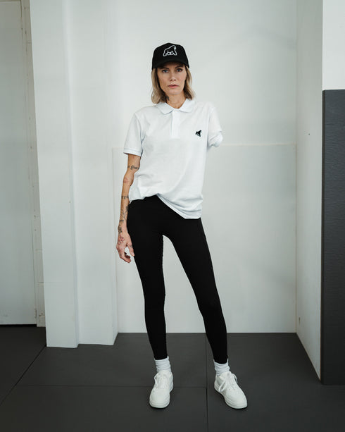 Black Gorilla Embroidered Polo Shirt - Unisex