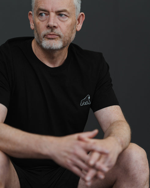 Black Gorilla Printed T-Shirt - Unisex