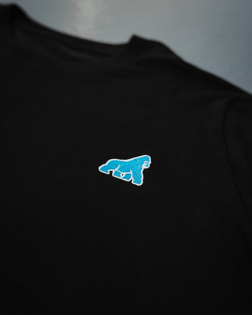 Blue Gorilla Embroidered T-Shirt - Unisex