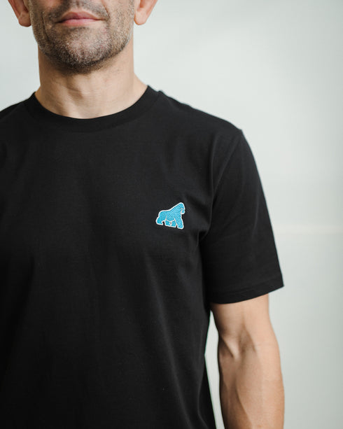 Blue Gorilla Embroidered T-Shirt - Unisex
