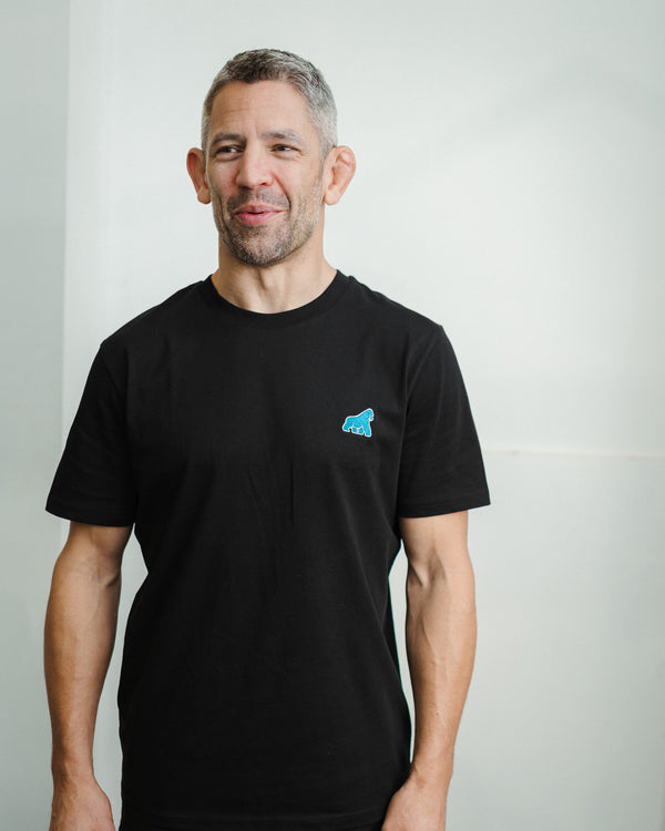 Blue Gorilla Embroidered T-Shirt - Unisex