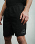 Black Gorilla Printed Gym Shorts - Unisex