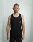 Men’s Gorilla Outline Printed Organic Cotton Gym Vest