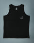 Men’s Gorilla Outline Printed Organic Cotton Gym Vest