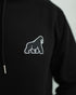 Black Gorilla Embroidered Hoodie - Unisex