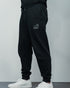 Women’s Black Gorilla Embroidered Organic Cotton Joggers