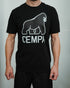 Large CEMPA Gorilla Logo Printed T-Shirt - Unisex