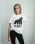 Large CEMPA Gorilla Logo Printed T-Shirt - Unisex