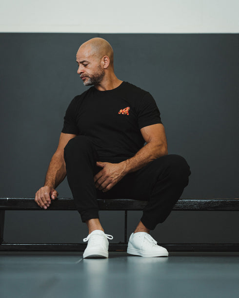 Orange Camo Gorilla Embroidered T-Shirt - Unisex