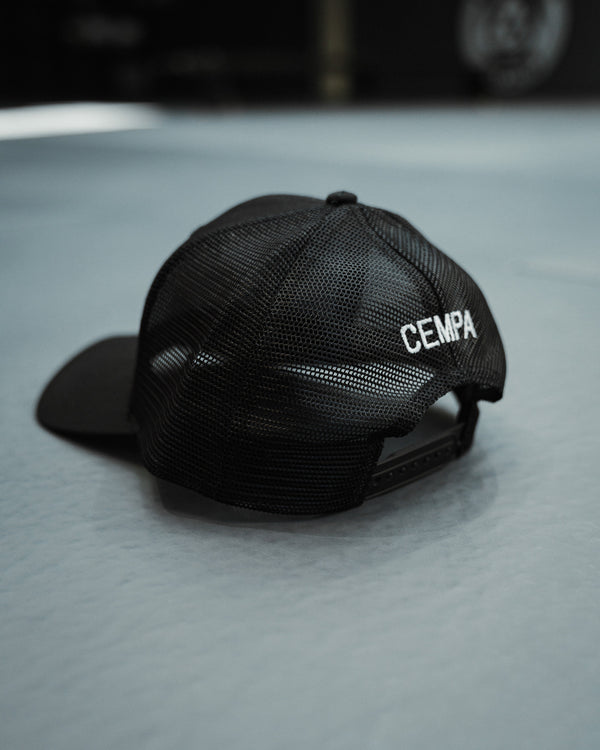 Women’s Black 3D Gorilla Embroidered Trucker Cap