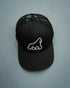 Black 3D Gorilla Embroidered Trucker Cap - Unisex